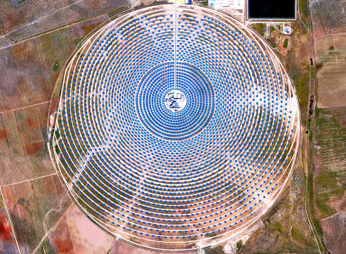 Gemasolar Thermosolar Plant, Seville, Spain  2015