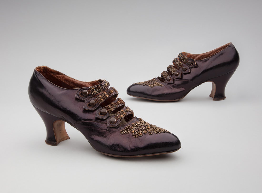 Barrette shoes  c. 1900–15