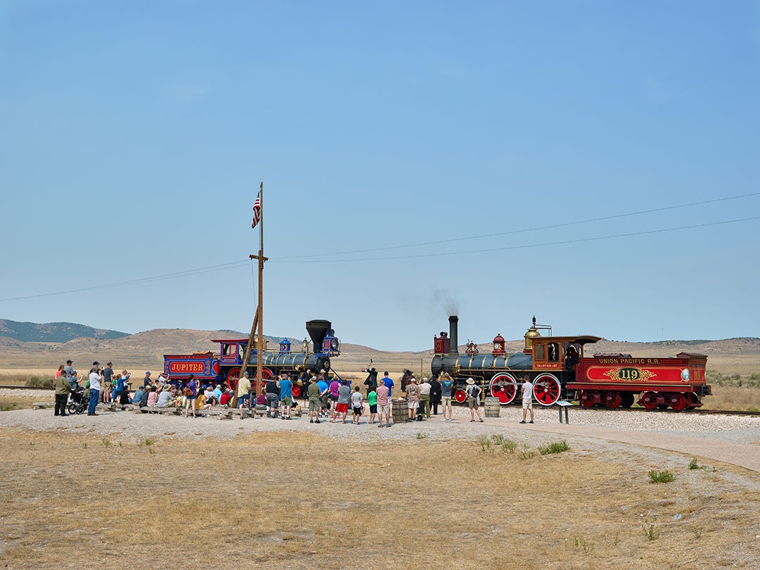 Last Spike Reenactment, Promontory Summit, Utah  2018