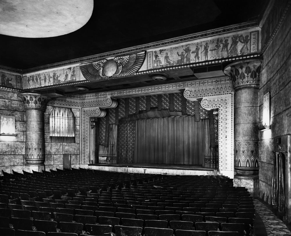 Interior of the Zaring Egyptian Theater, Indianapolis, Indiana  1953 Harold Allen (1912–98)