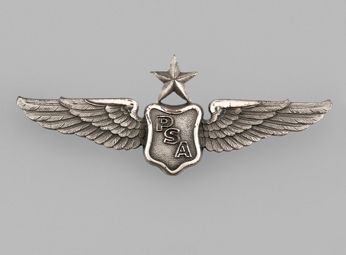 PSA (Pacific Southwest Airlines) first officer wings