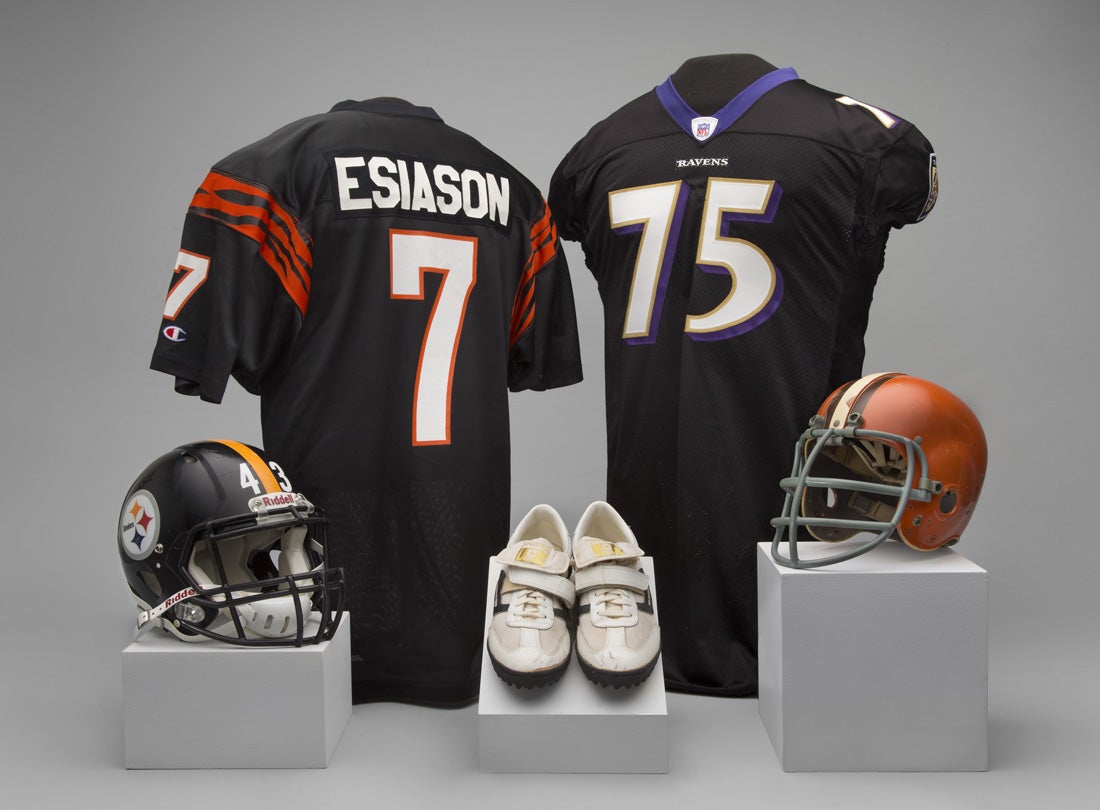 A selection of material representing the AFC North Division of the National Football League