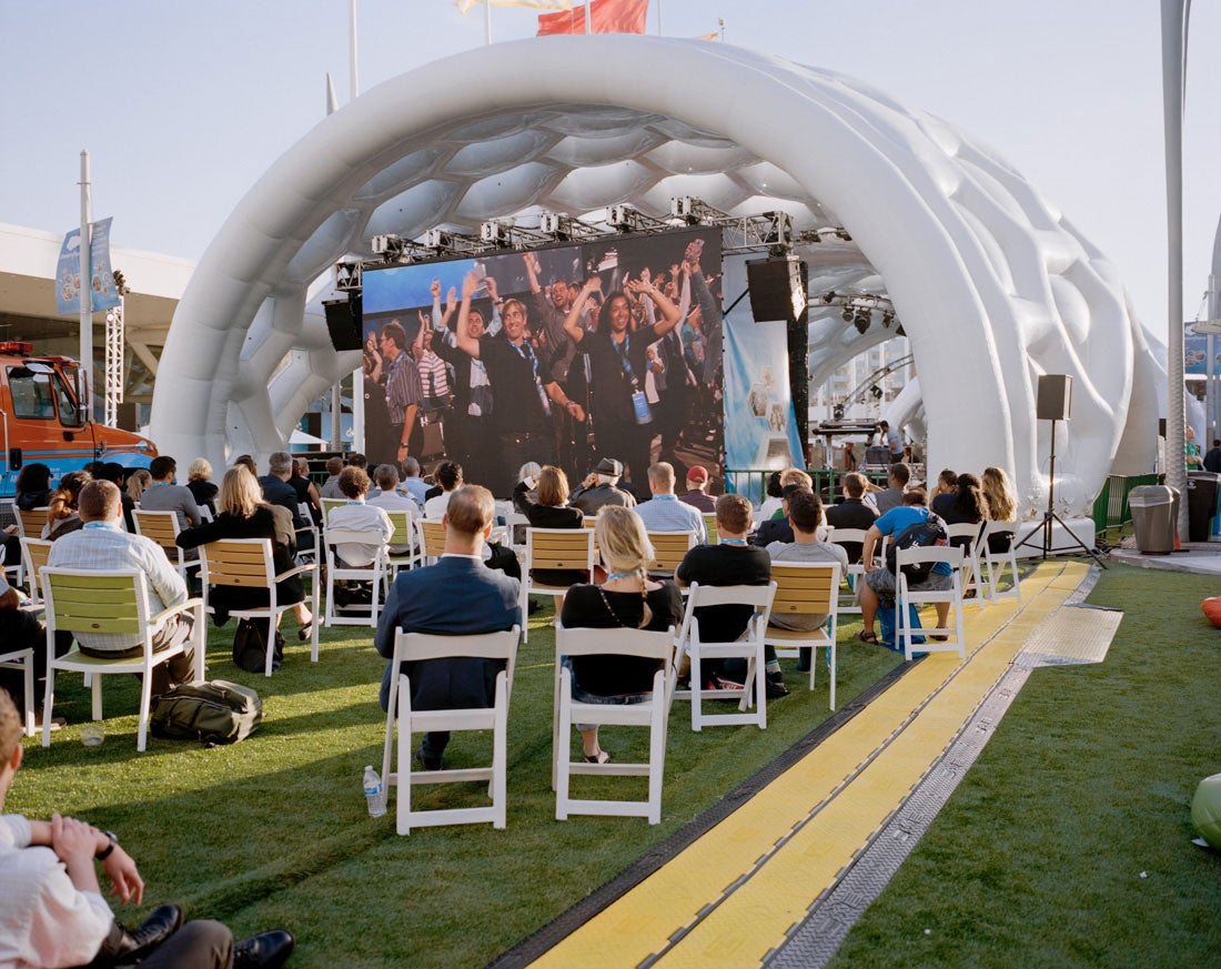 Audience for Motivational Speaker, Dreamforce  2014