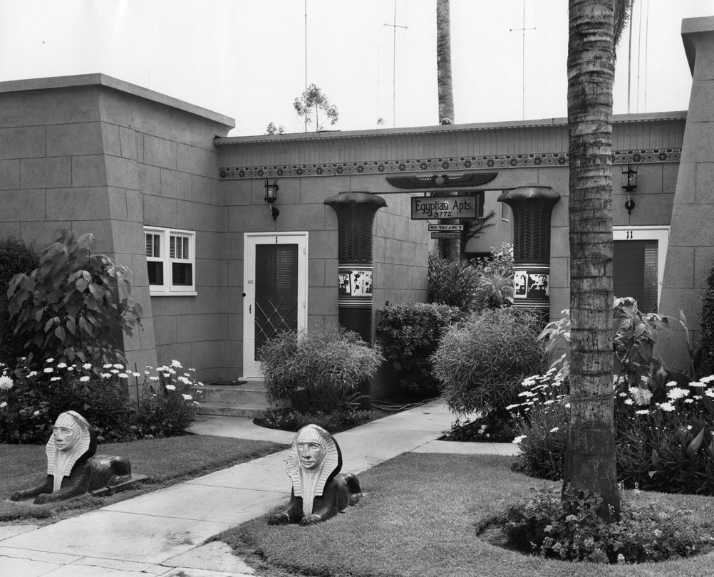 Egyptian Court Apartments, San Diego, California  1954 Harold Allen (1912–98)