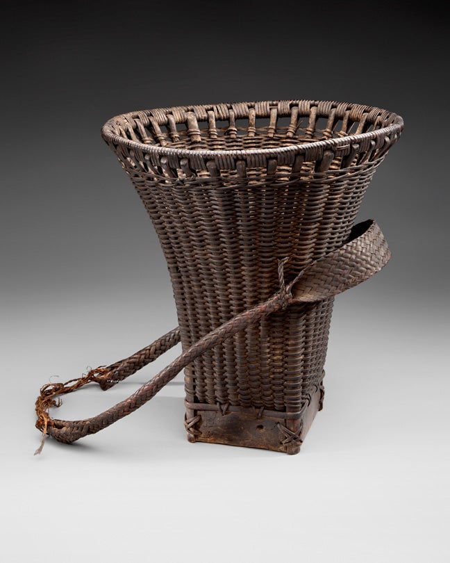 Carrying basket for sweet potatoes (kayabang) 20th century