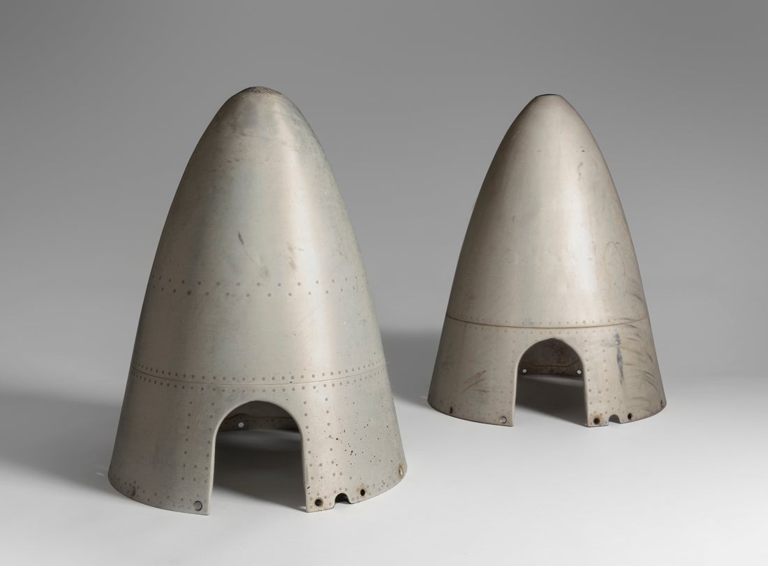 Douglas DC-7 propeller spinners  c. 1953