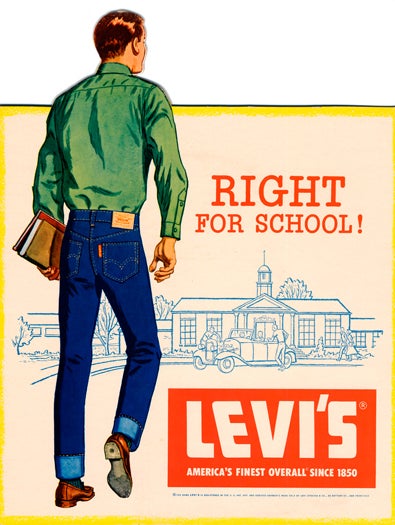 Right For School!  1956