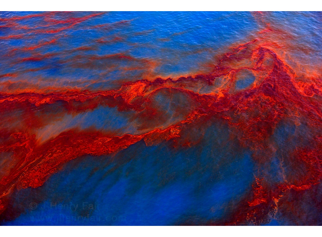 Crime and Punishment: Oil from BP Deepwater Horizon spill on the Gulf of Mexico, Gulf of Mexico
