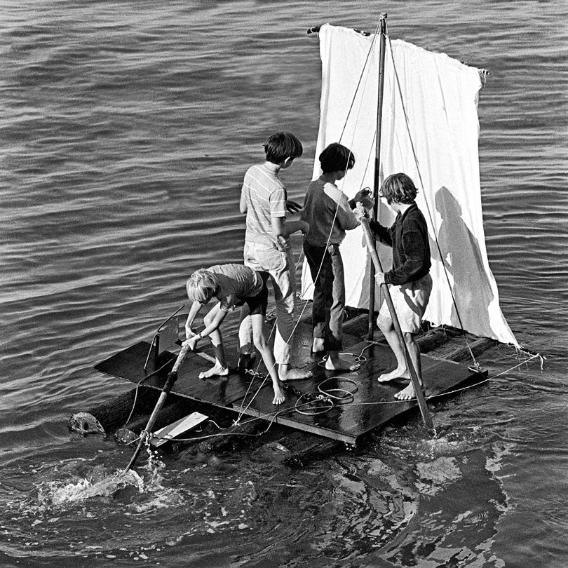 Setting Out to Sea, China Camp, San Francisco Bay 1952