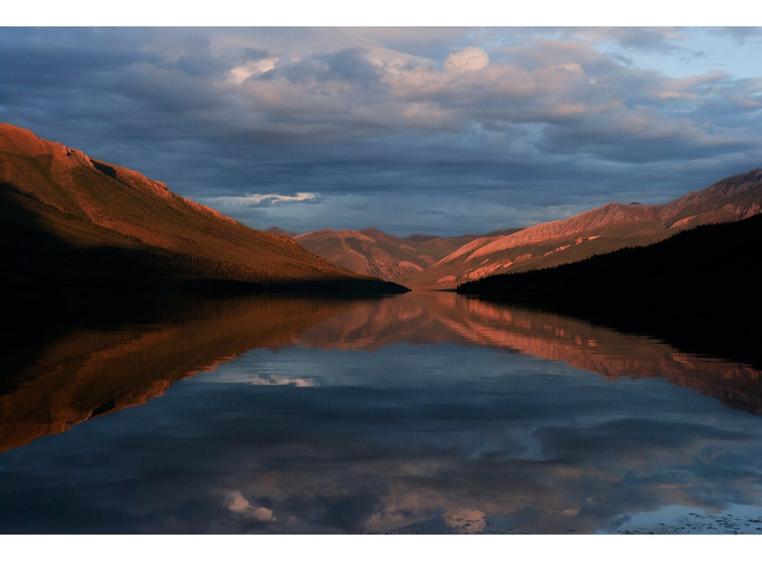 Summer Sunrise/Sunset, Brook Range Mountains