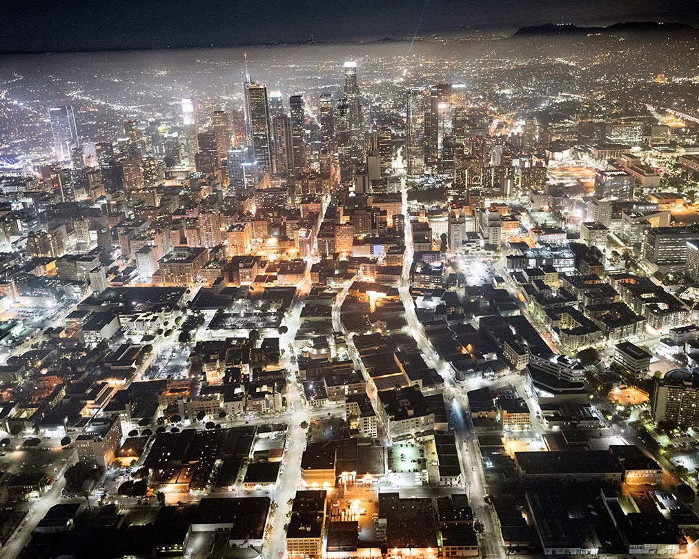 Downtown Looking West, Los Angeles, CA  2016