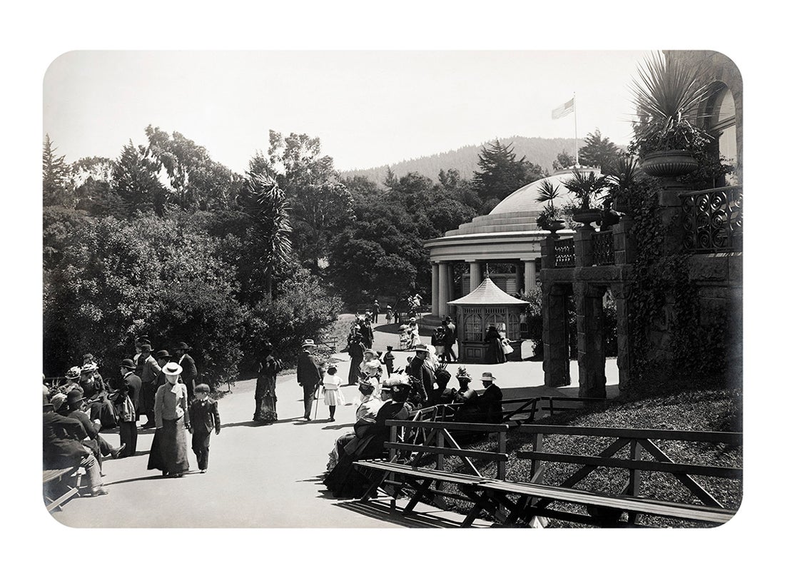 Carousel near Koret Playground, Golden Gate Park  c. 1896–1902