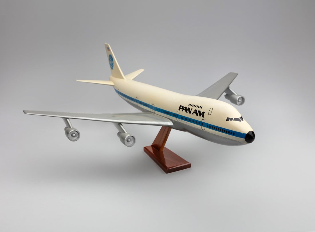 Pan American World Airways Boeing 747-200 model aircraft  1970s