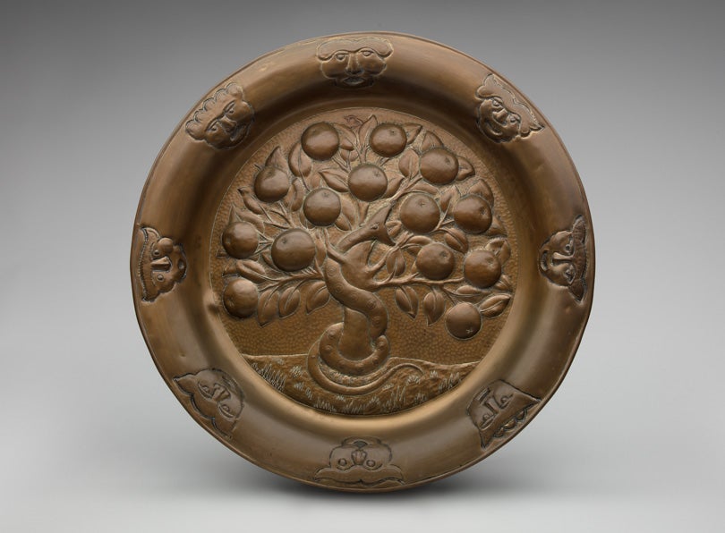 Round platter  c. 1910