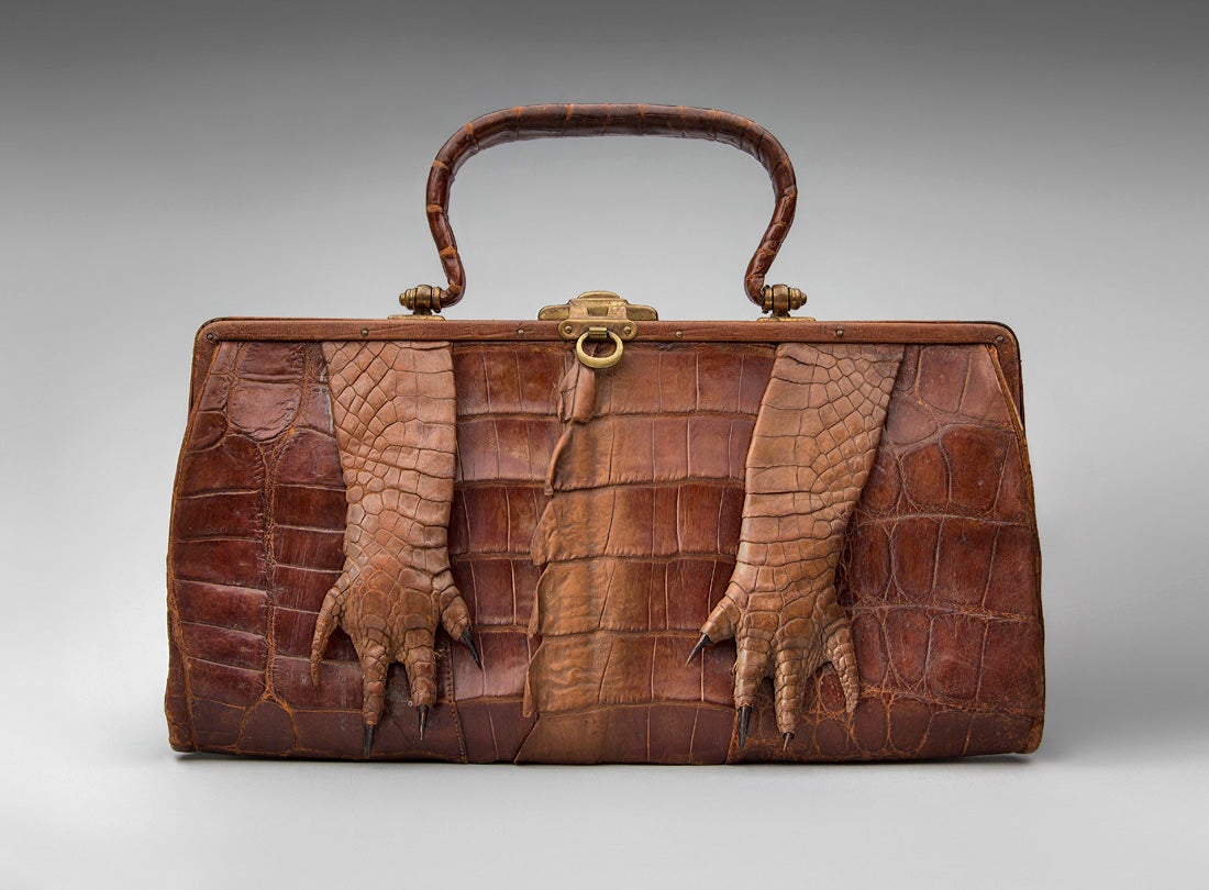 Alligator claws handbag early 1900s