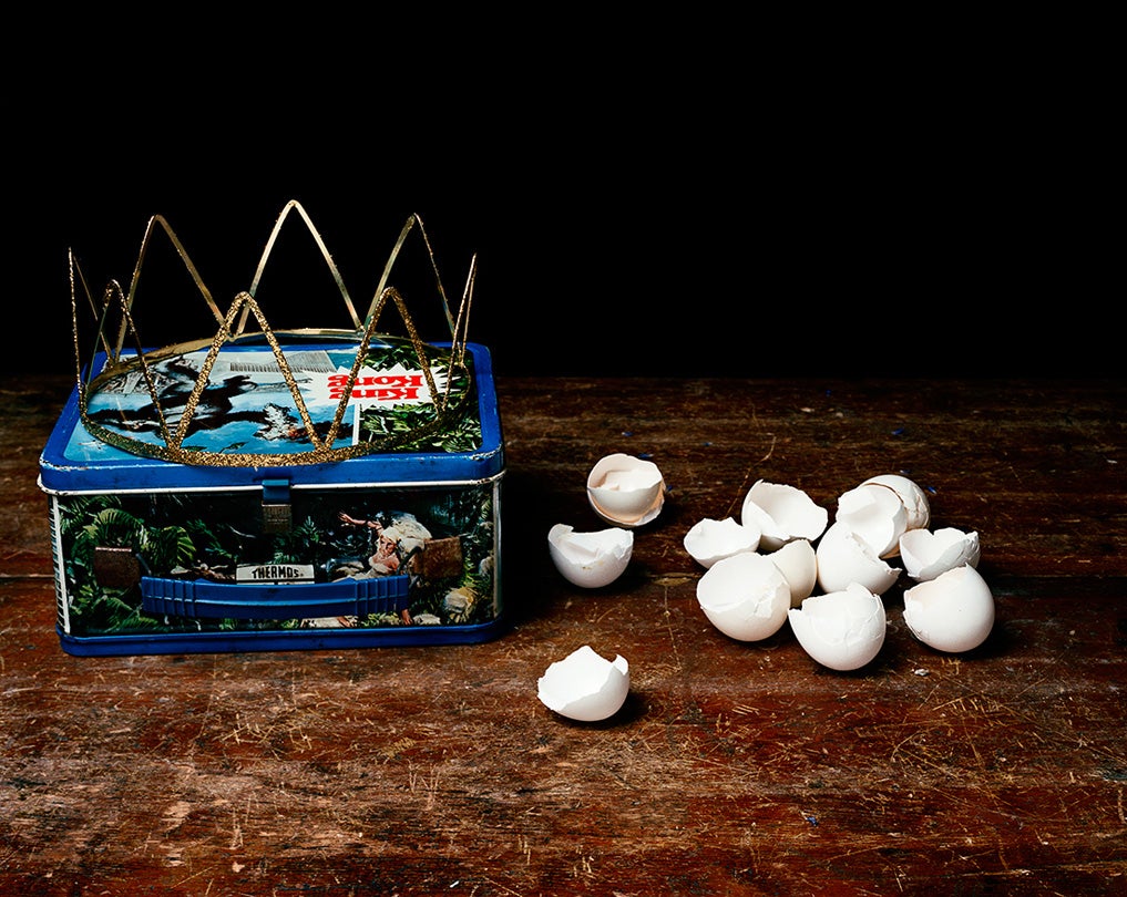 Still Life with Lunch Box and Egg Shells  2008