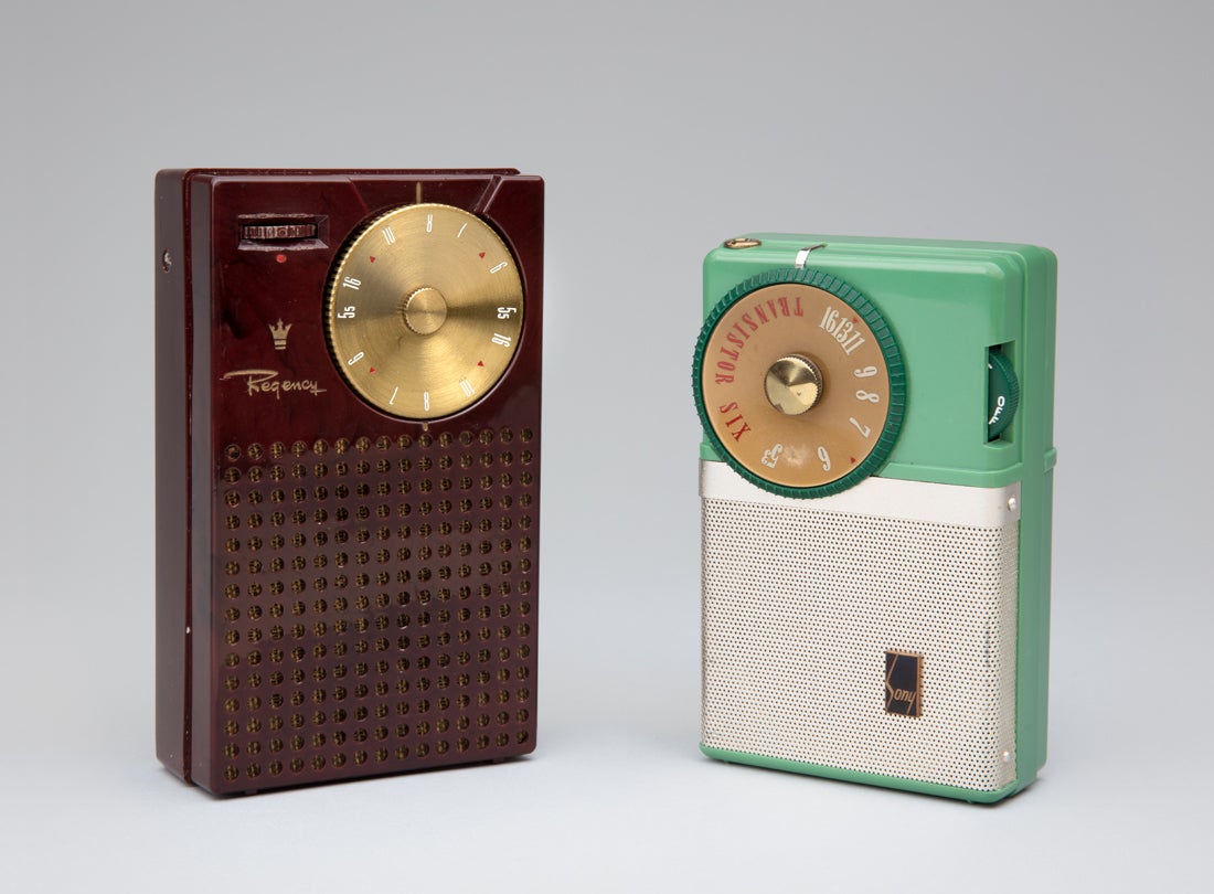 Regency TR-1  1954, Model TR-63  1957