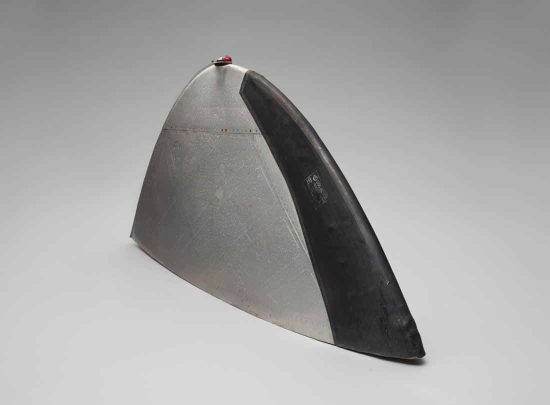 Lockheed L-1049 Super Constellation lower port side vertical stabilizer  c. 1950