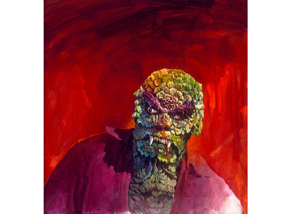 Sun Demon painting  c. 1974