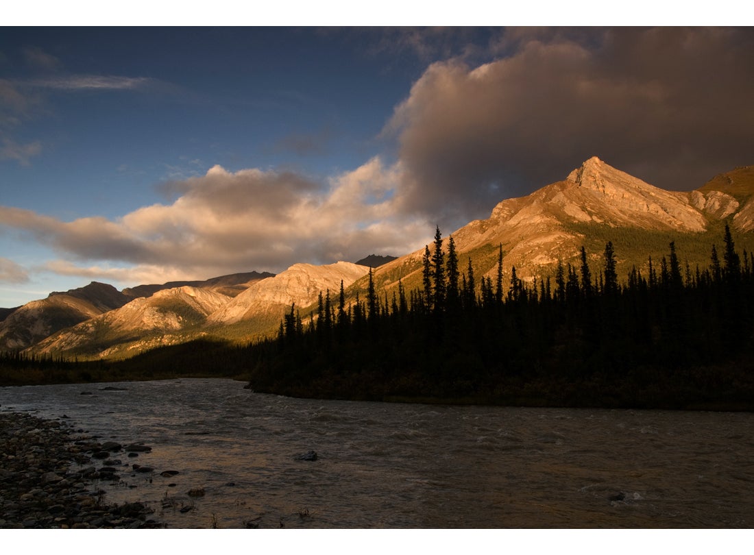 Alpen Glow, Brooks Range Mountains, Alaska 2010