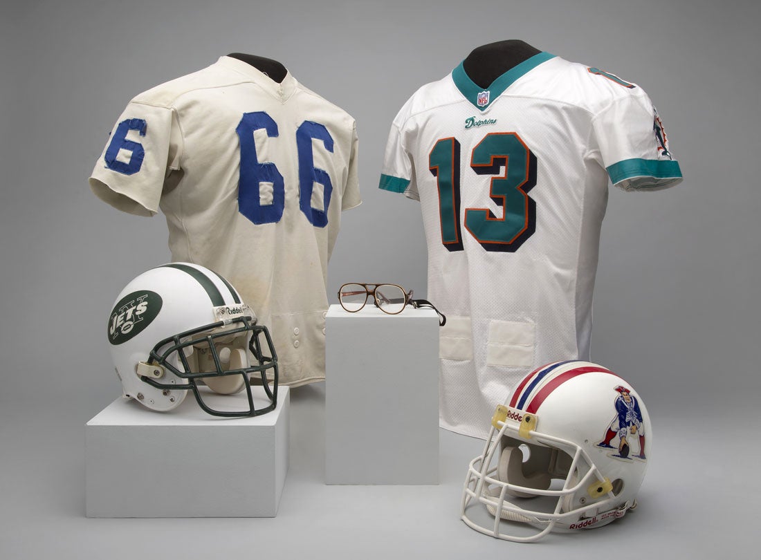 A selection of material representing the AFC East Division of the National Football League
