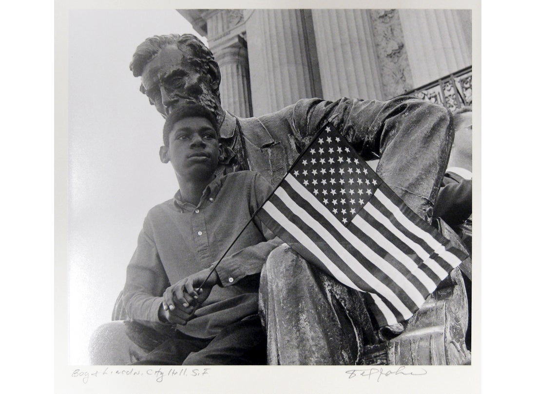 Lincoln & Boy  1963