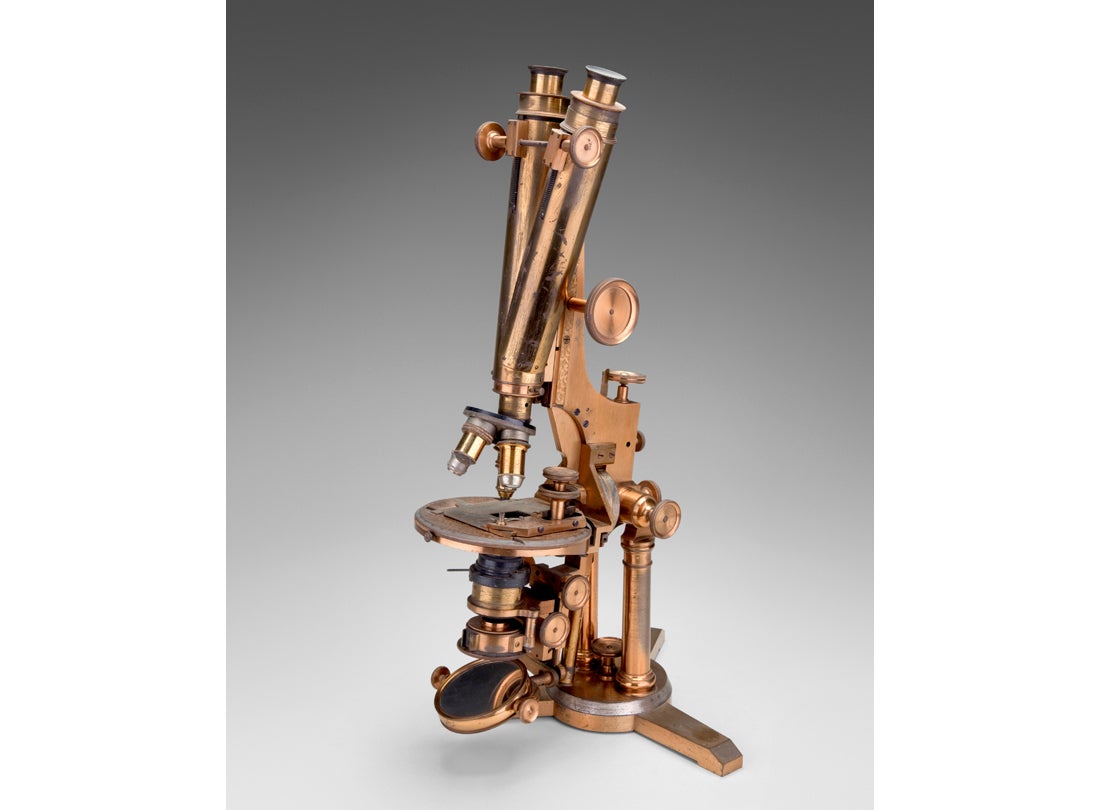 Bulloch A1 Congress binocular microscope  1881