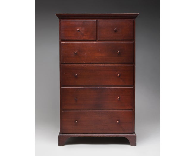 Six-drawer chest