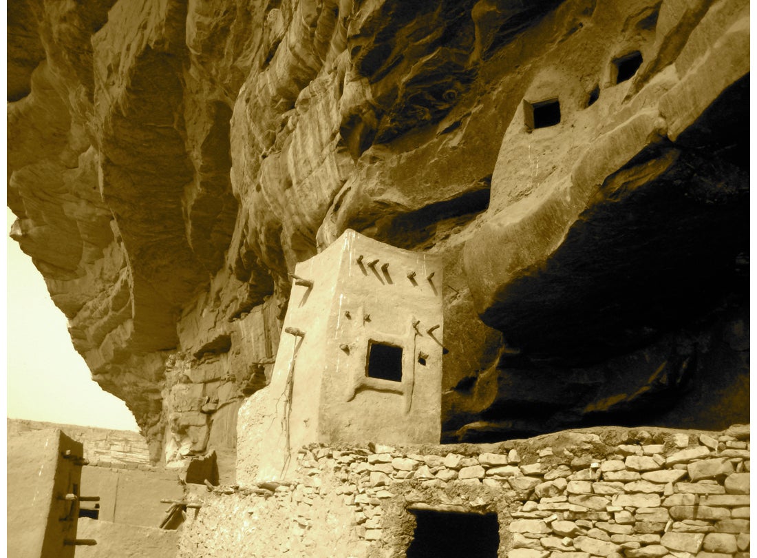 Ancient Tellem Village, Dogon Country, Republic of Mali