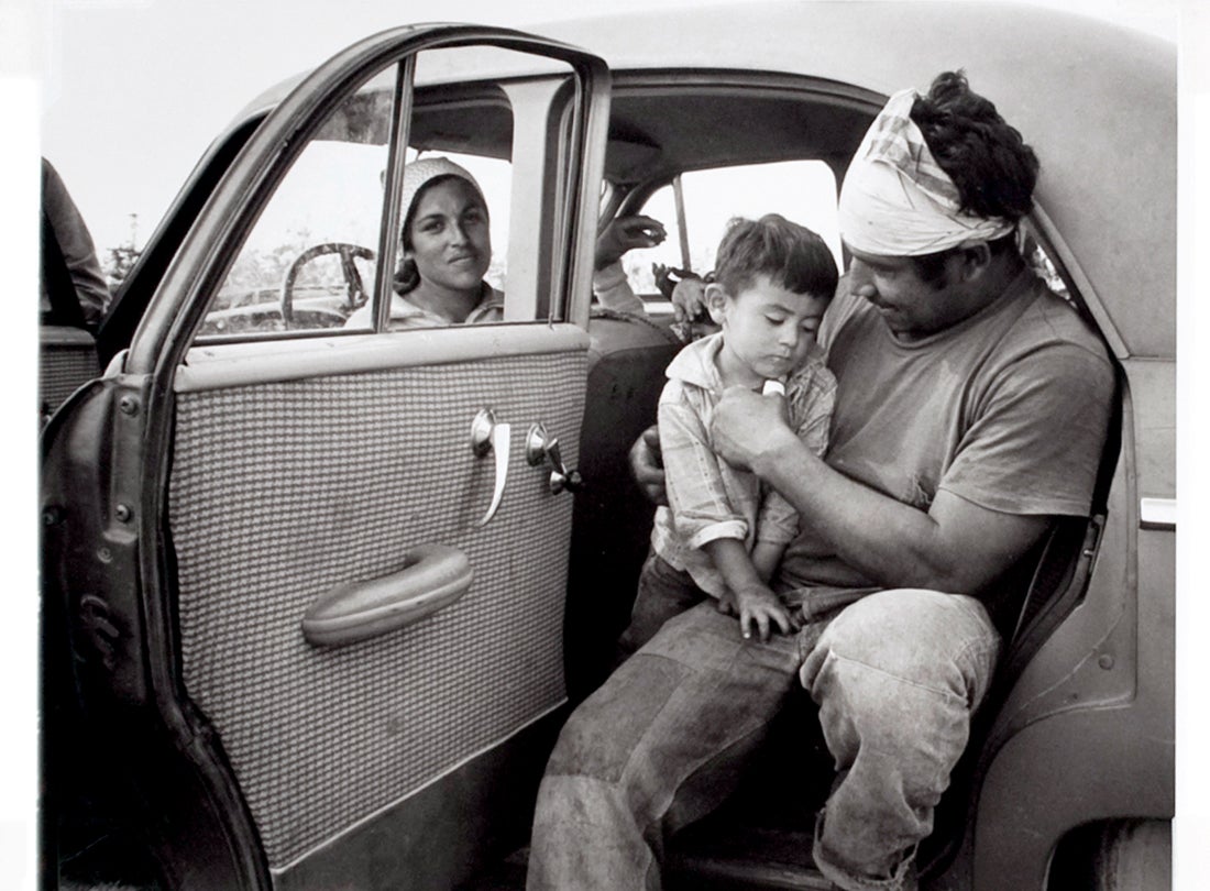 Farm Worker Family, Bakersfield, California  1957  