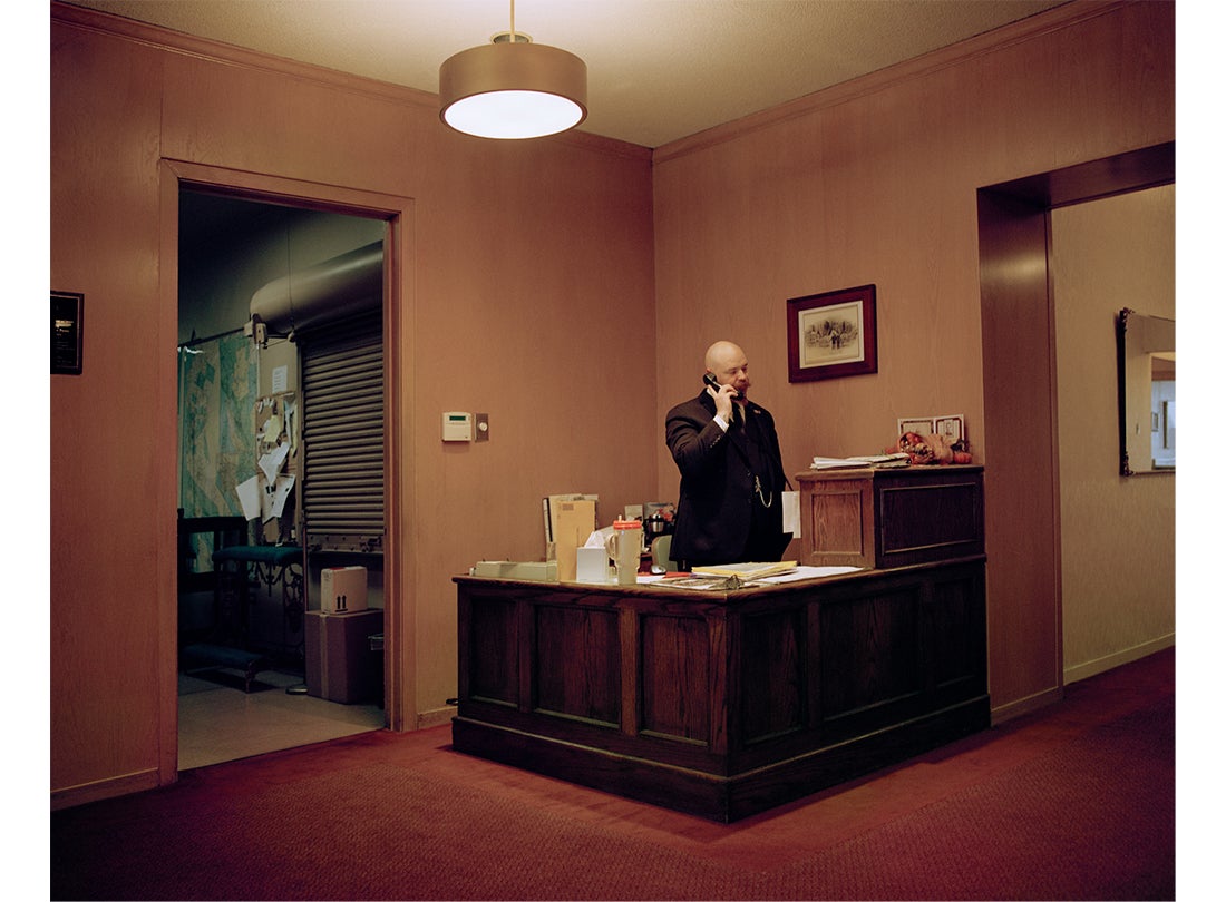 Edward, a funeral director at Valente, Marini, Perata & Co. (now closed)  2016