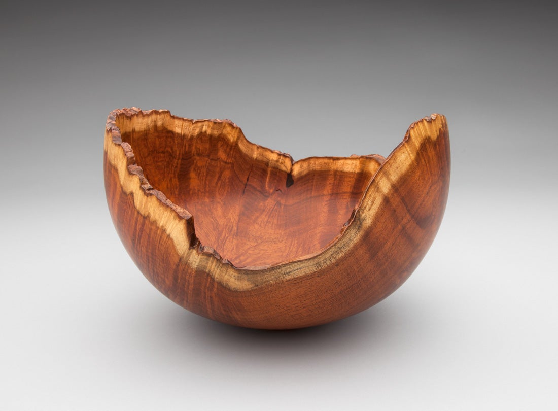 Bowl  1981 Bob Stocksdale (1913–2003) ebony (Ceylon) L2013.2601.080