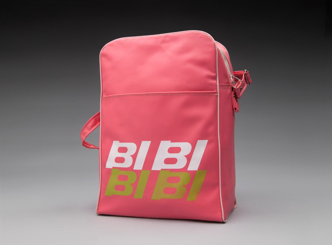 Braniff International Airways flight bag  1960s