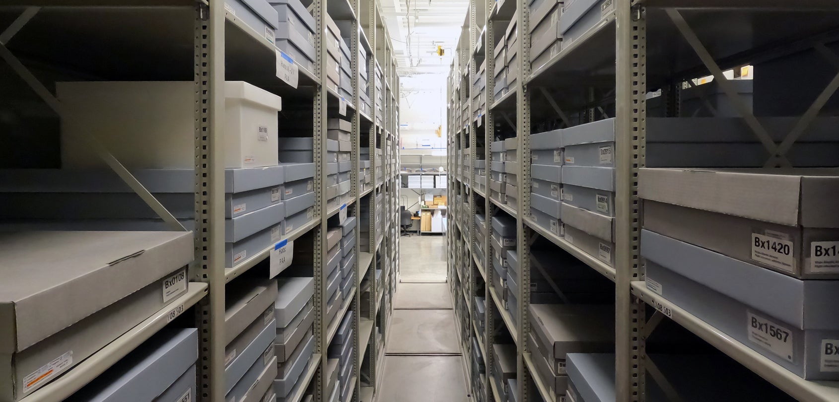 Collections storage facility, SFO Museum