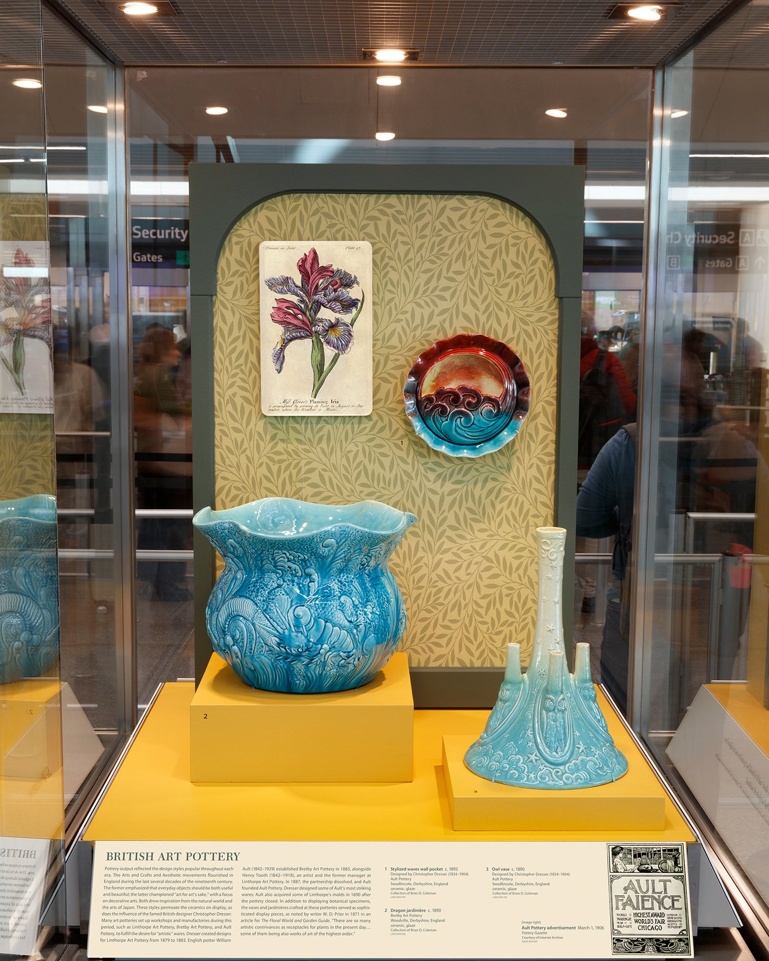 SFO Museum Gallery Photo Indoor Eden: Victorian Jardinières