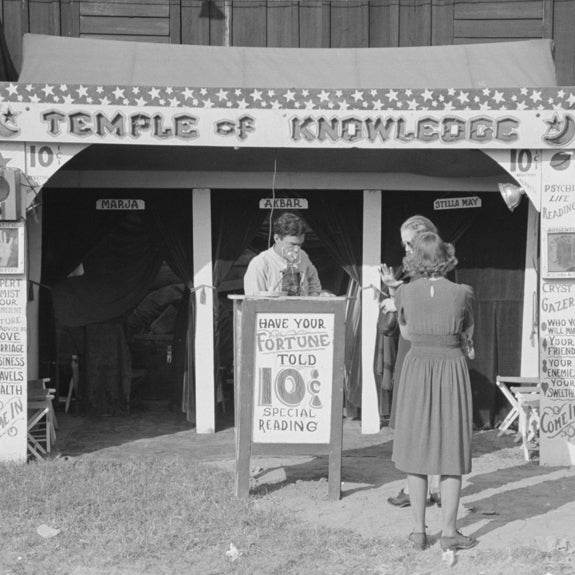 One Step Beyond: Fortune Telling and the Paranormal