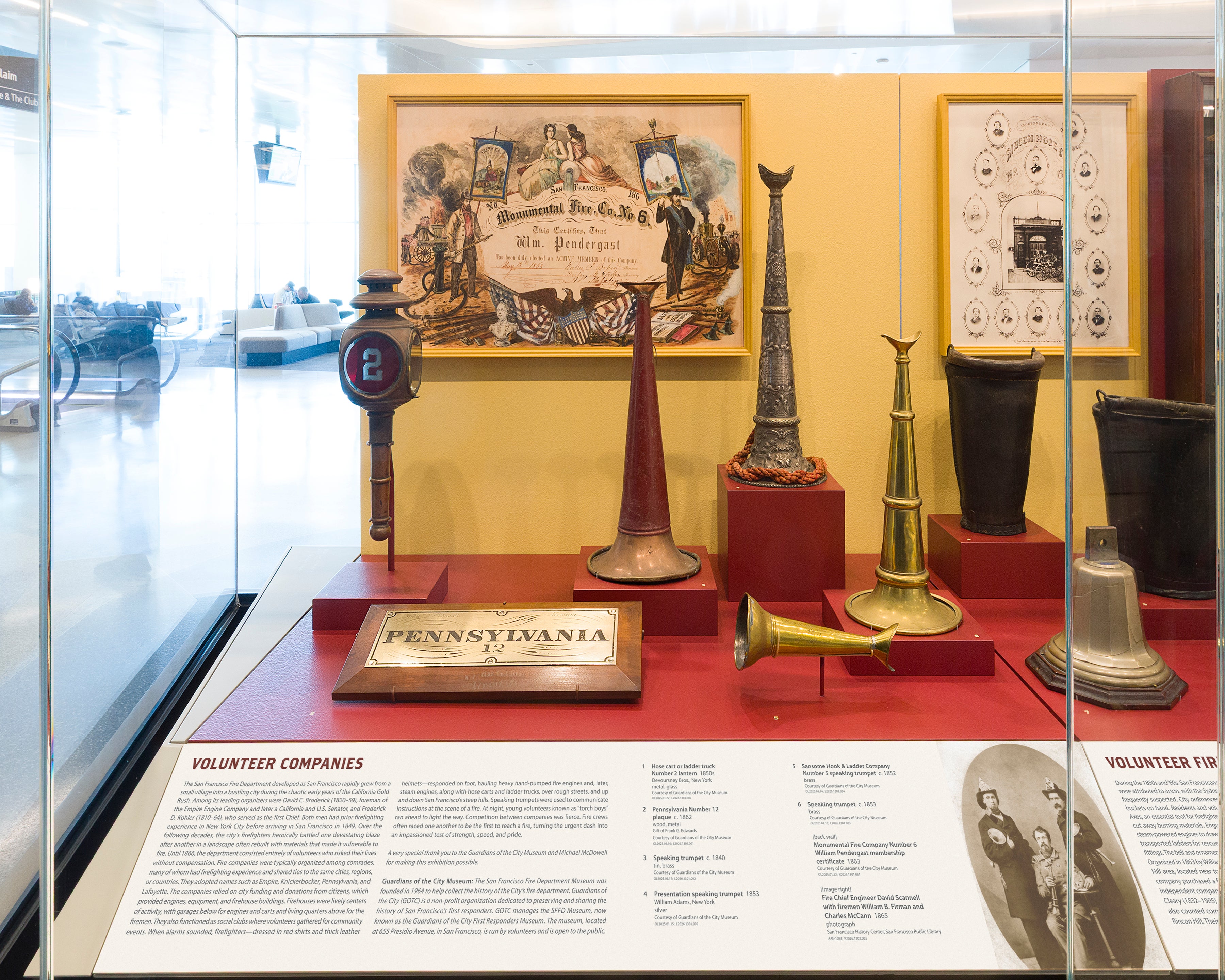 SFO Museum Gallery Photo Heroes of the City: Early Firefighters of the SFFD