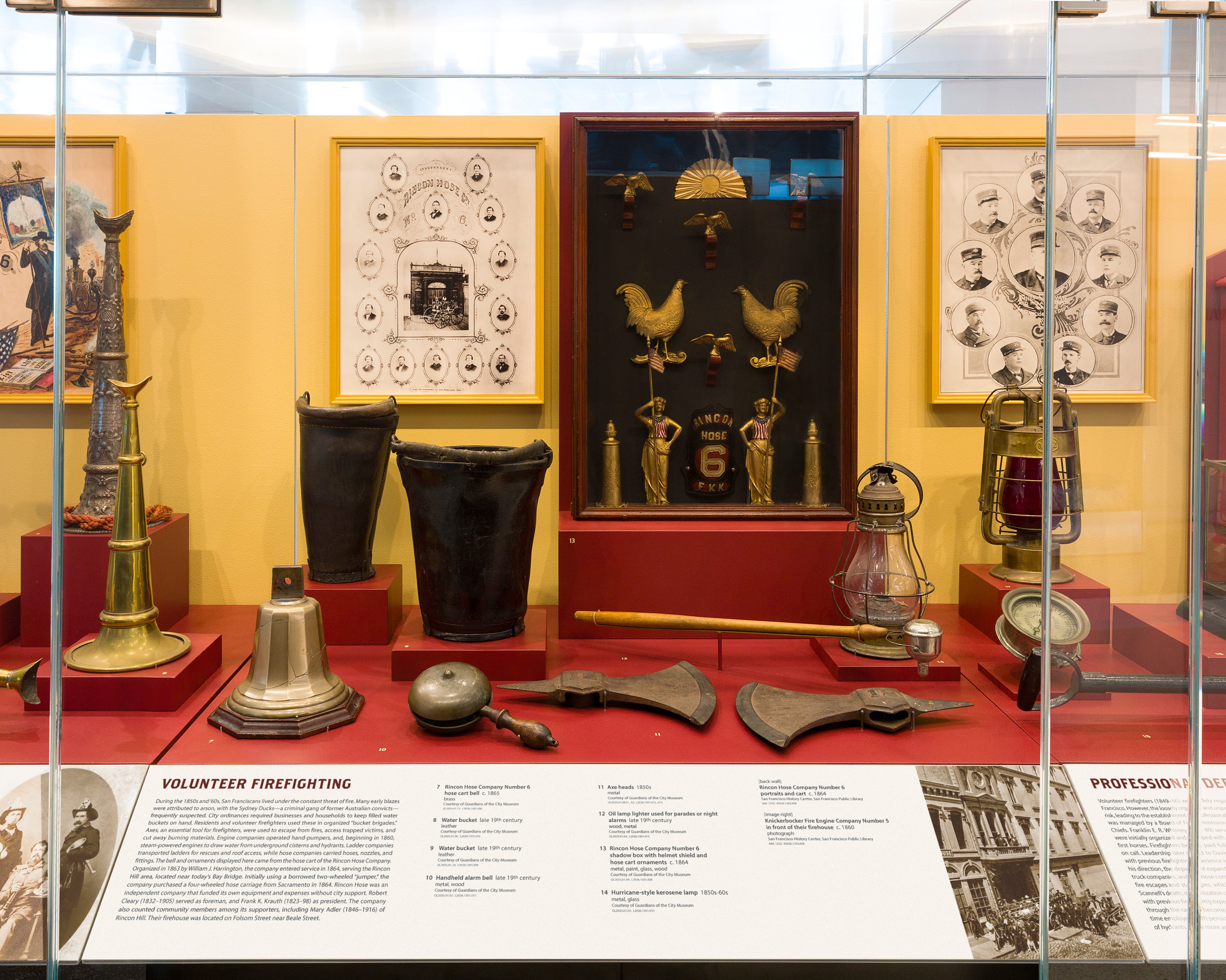 SFO Museum Gallery Photo Heroes of the City: Early Firefighters of the SFFD