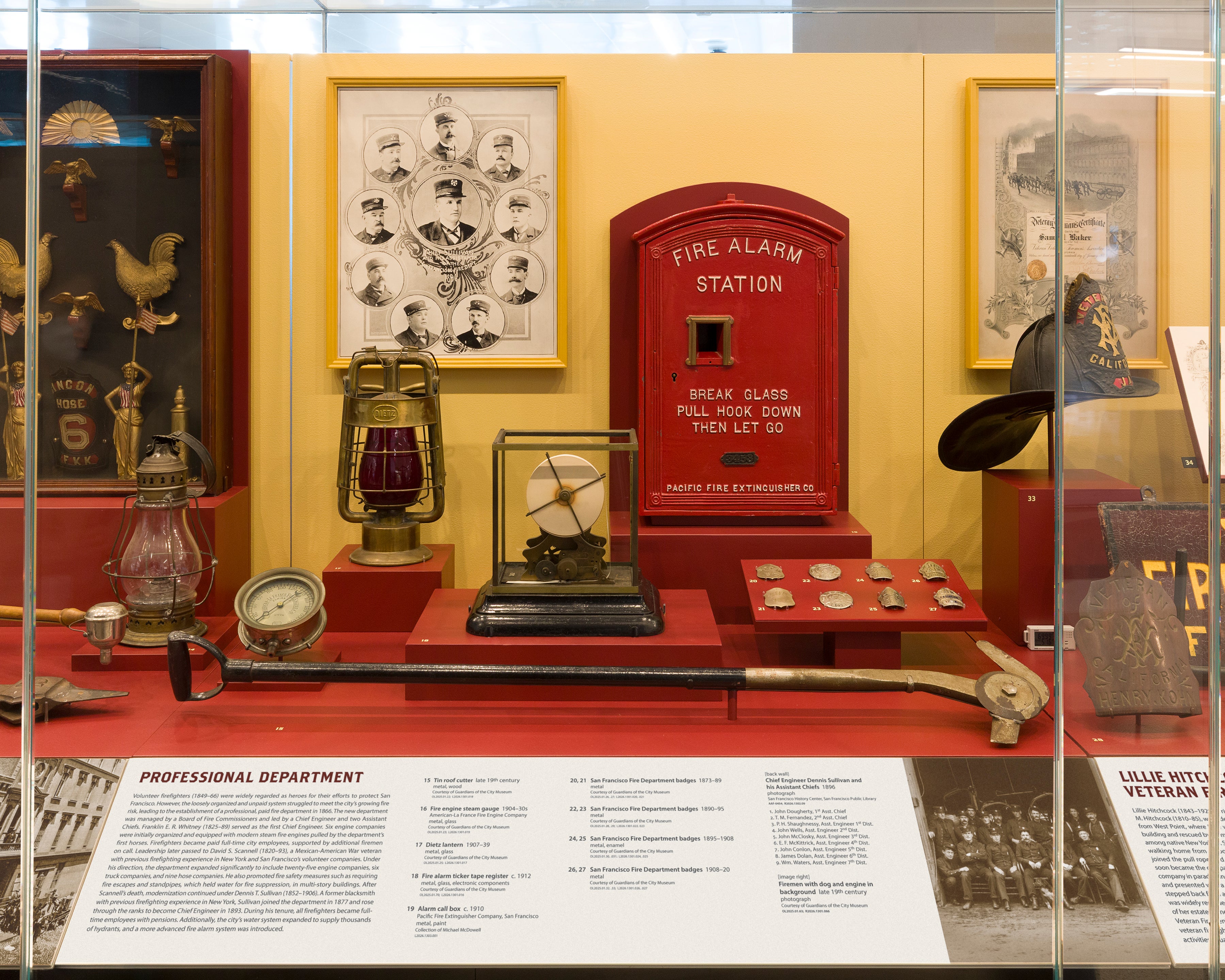 SFO Museum Gallery Photo Heroes of the City: Early Firefighters of the SFFD