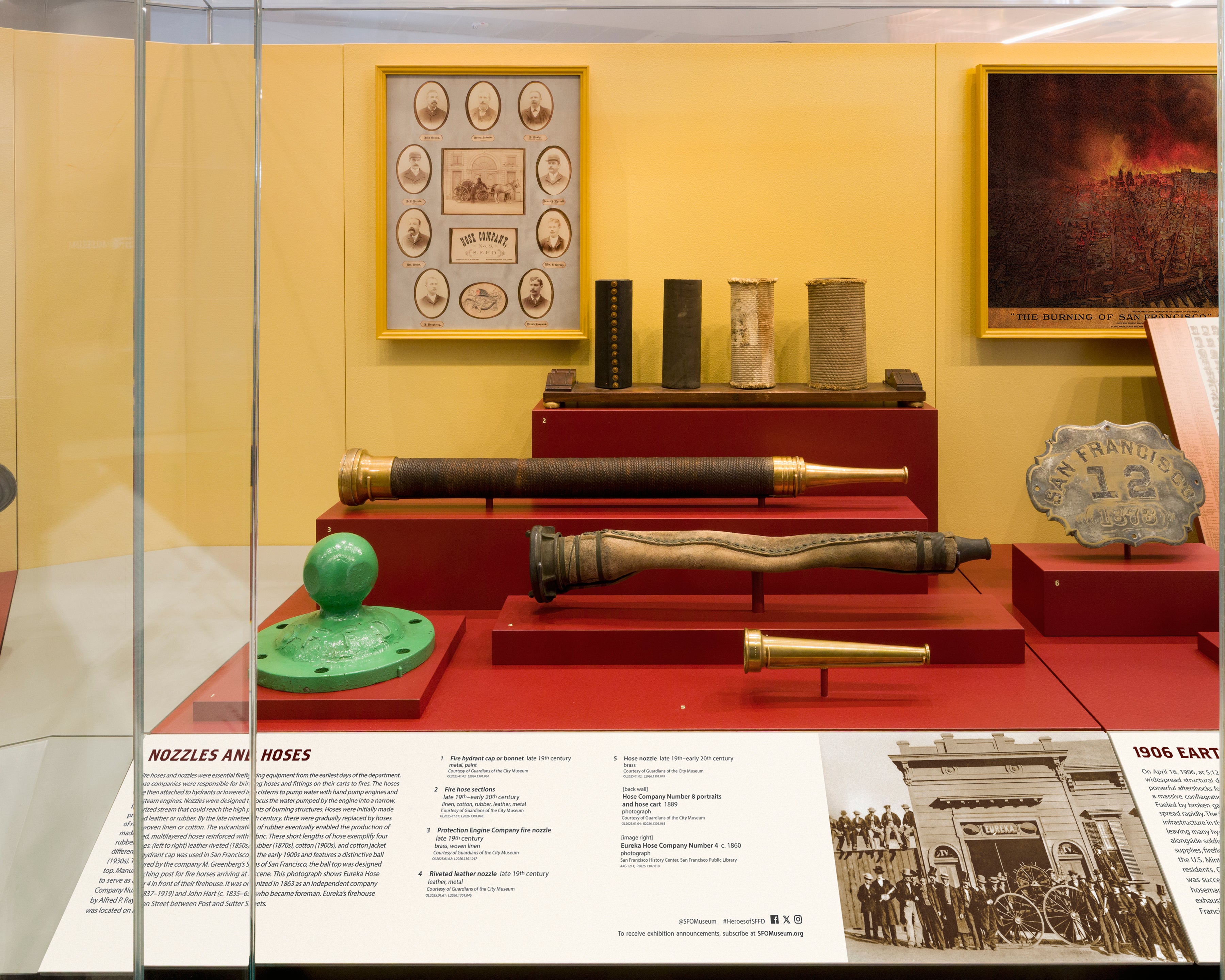 SFO Museum Gallery Photo Heroes of the City: Early Firefighters of the SFFD