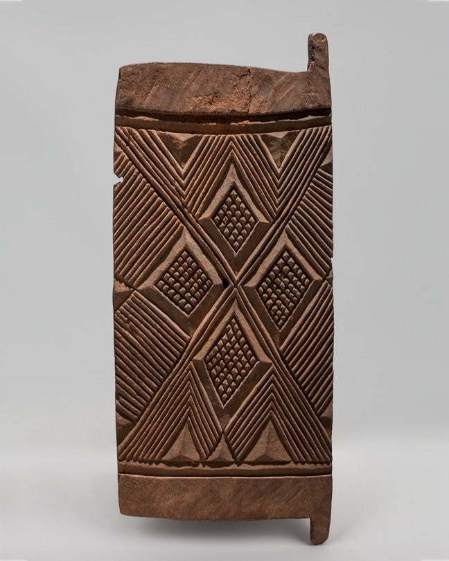 Domestic compound door  late 1800s–early 1900s Igbo peoples Awka village, Nigeria carved wood