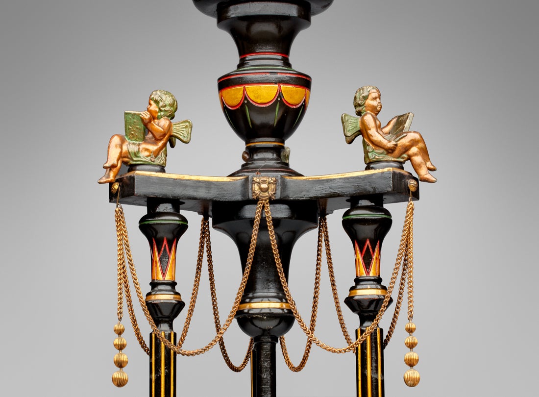 Renaissance Revival pedestal  c. 1865–75