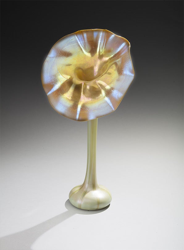 Jack-in-the-pulpit vase  c. 1900