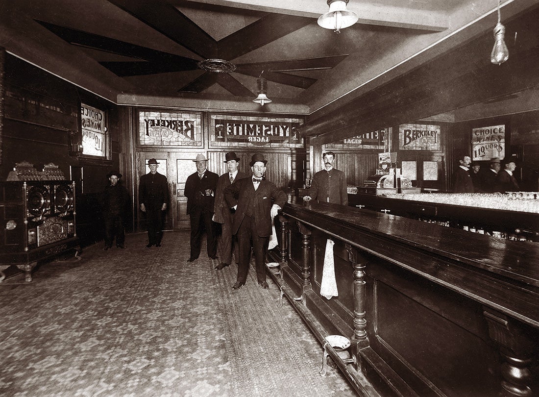 The Berkeley Cafe, Berkeley, California  c. 1910
