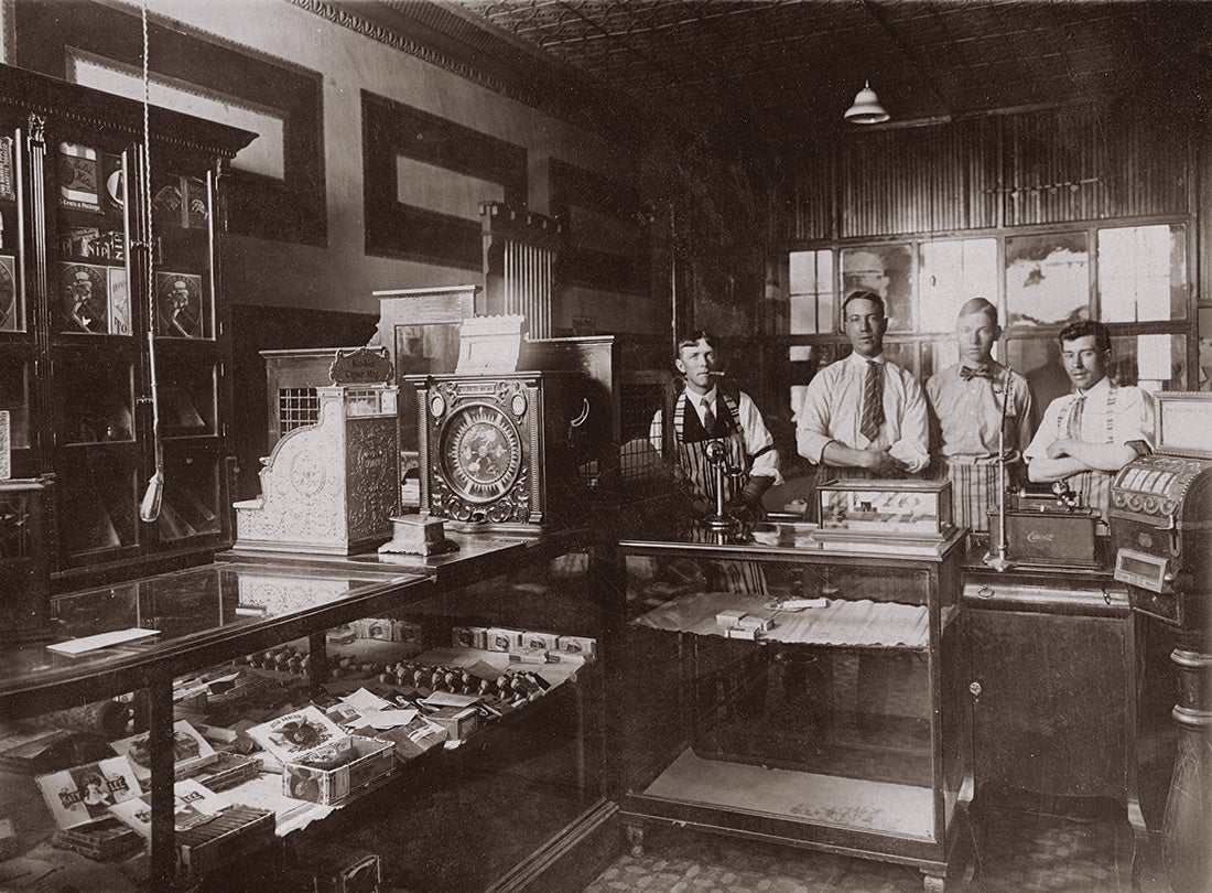 Frank East’s Cigar Store, Trinidad, Colorado  c. 1908