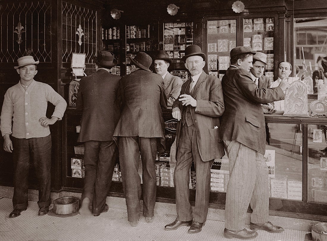 Cigar store, Bakersfield, California  1910