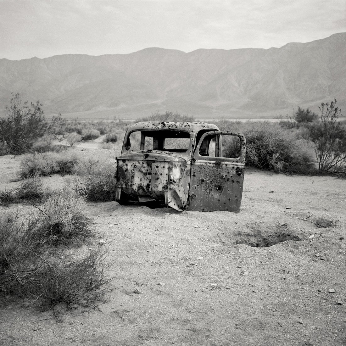 Bullet Hole Car, San Bernardino National Forest, California  2003/2013