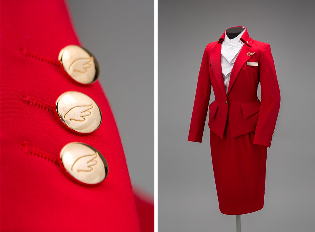 american airlines air hostess uniform