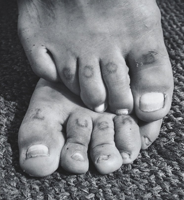 “Good Luck” Toes 1945