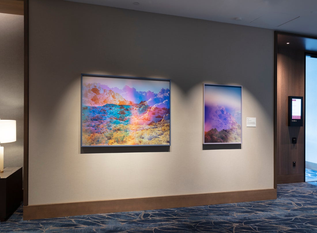 Psychscape 73 (Downs, Mount, CA), Psychscape 18 (Banner Ridge, CA), by Terri Loewenthal
